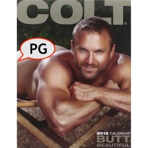 Colt Studios 2015 Calendar 8.5 x 11" NWT still in shrinkwrap ISBN 978-1880777909